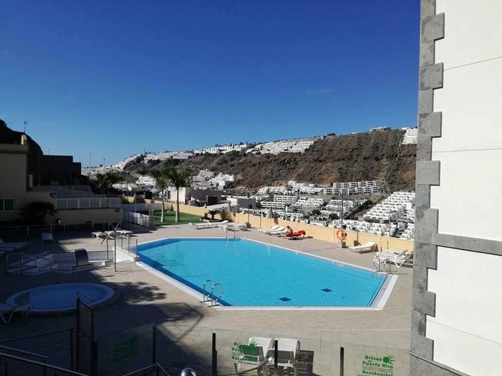Apartment With 2 Bedrooms in Mogán, With Wonderful Mountain View, Pool Access, Furnished Terrace - 2 km From the Beach