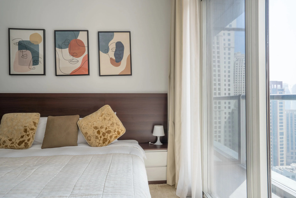 Cozy apt. w/balcony floor 22 Dubai Marina