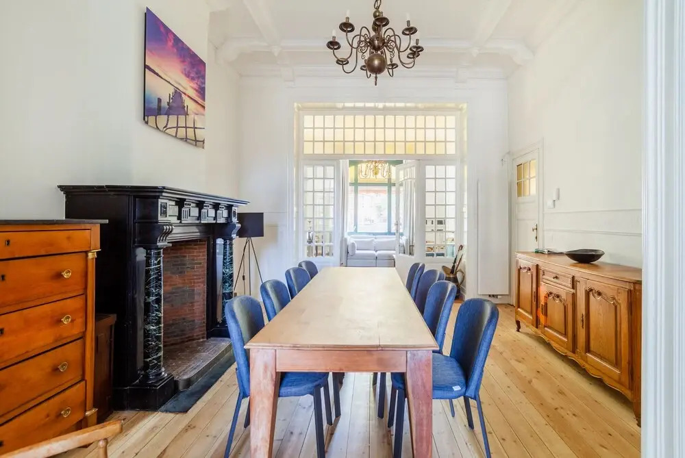 Duplex In Art Nouveau House in St Gilles City Center