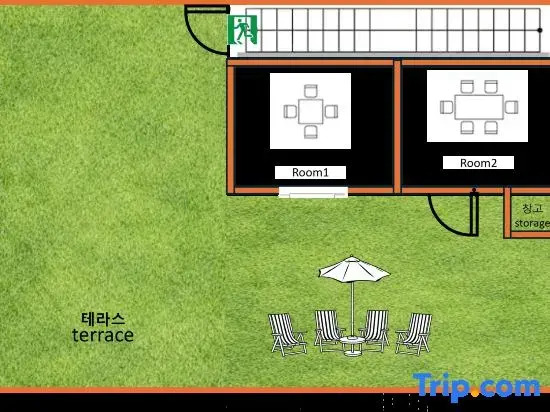 Rooftop stay J, Camping-style Terrace, Modern Room, Traditional Market, 3R4B, Real Seoul