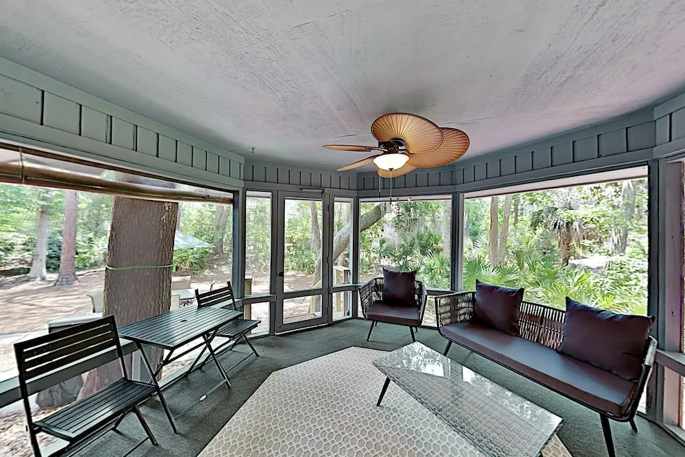 Modern Palmetto Dunes Estate - Steps to Beach! home