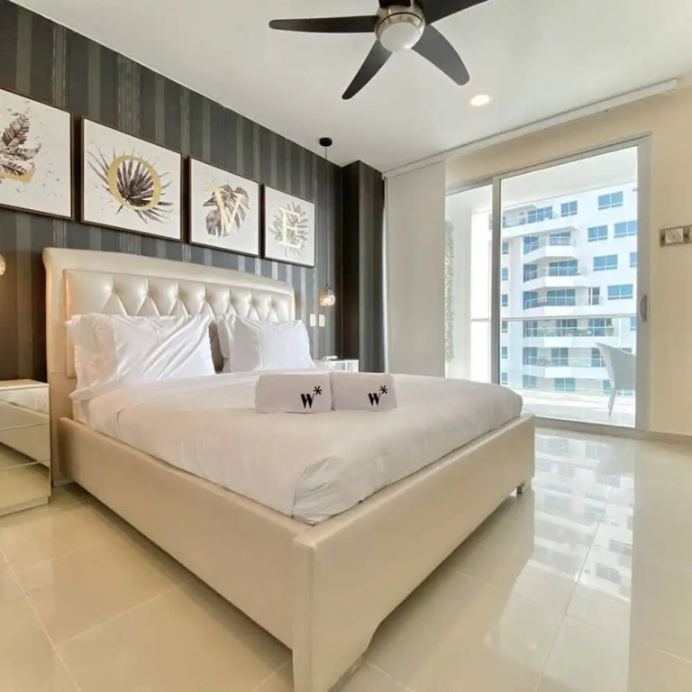 w Stunning 2BR w Pool n AC in Sunny Cartagena