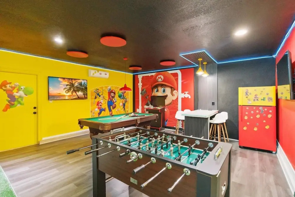 Disney Heated Pool Arcade Home 15 Mins to Park