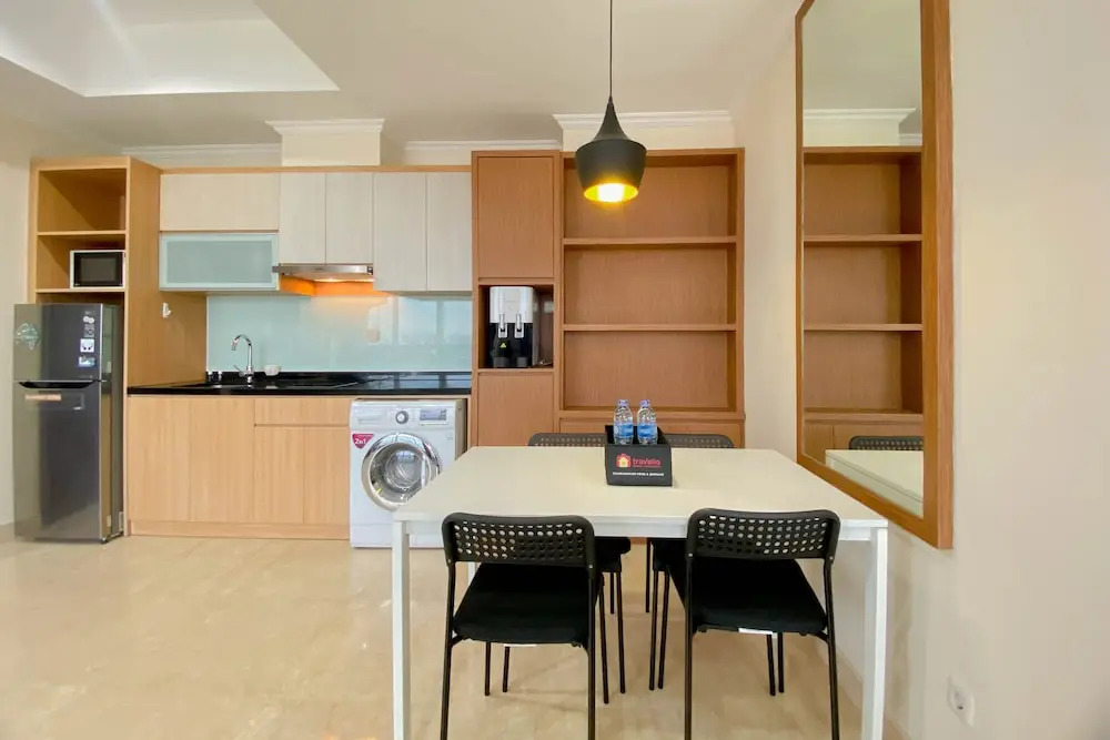 Spacious And Combined 2Br At Menteng Park Apartment
