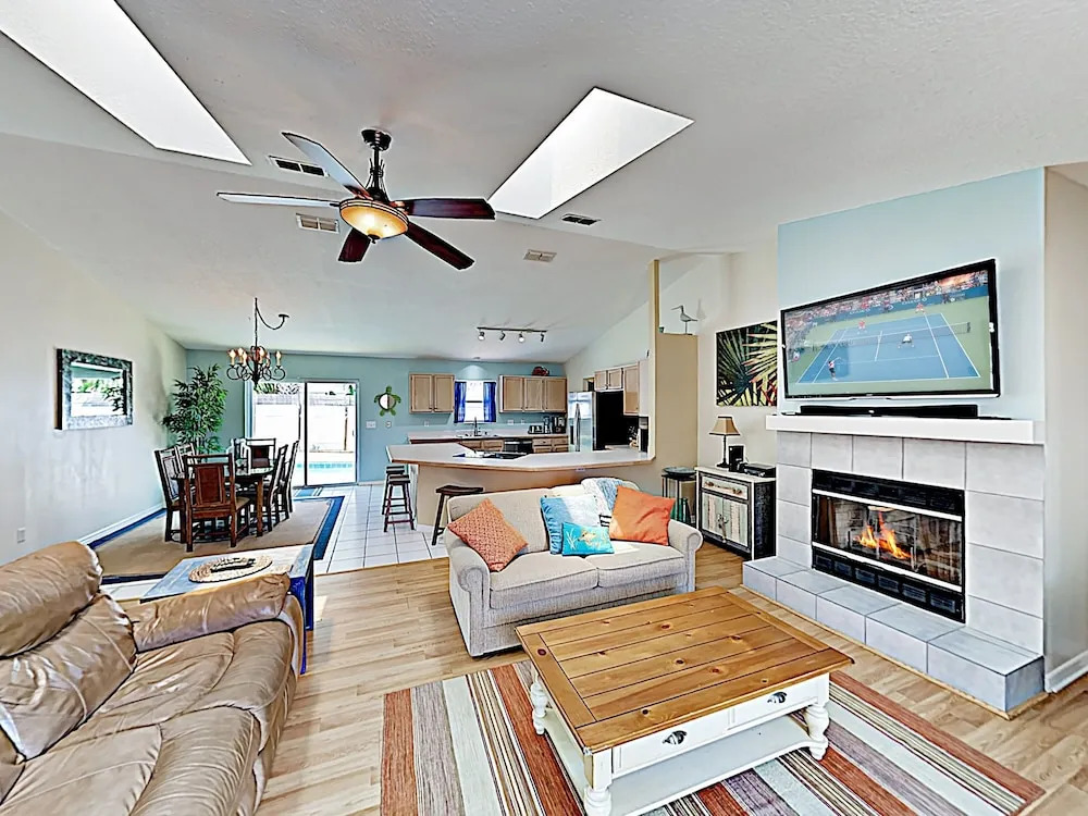 New Listing! Beach Haus W/ Private Pool 3 Bedroom Home