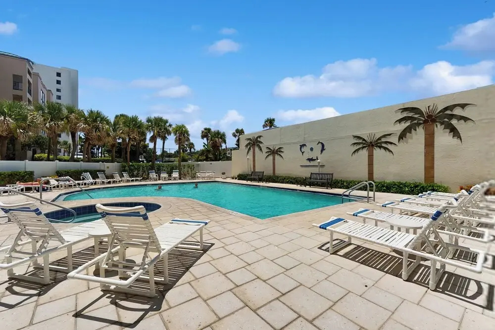 Ocean-view Balcony, Pool! New Smyrna Beach Escape