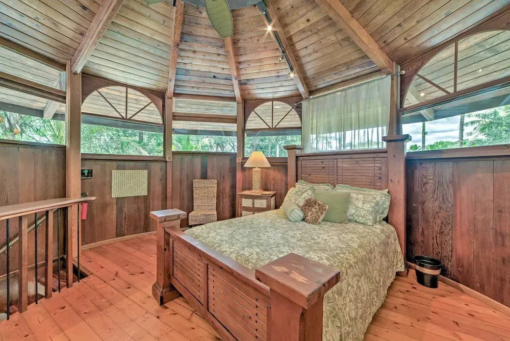Tropical Cabana w/ Deck, Hot Tub & Lush Scenery!