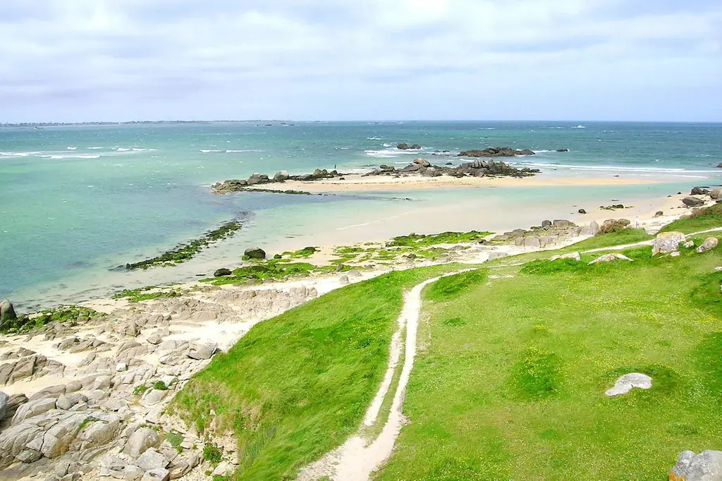 Fishermans House in Brittany by the Sea