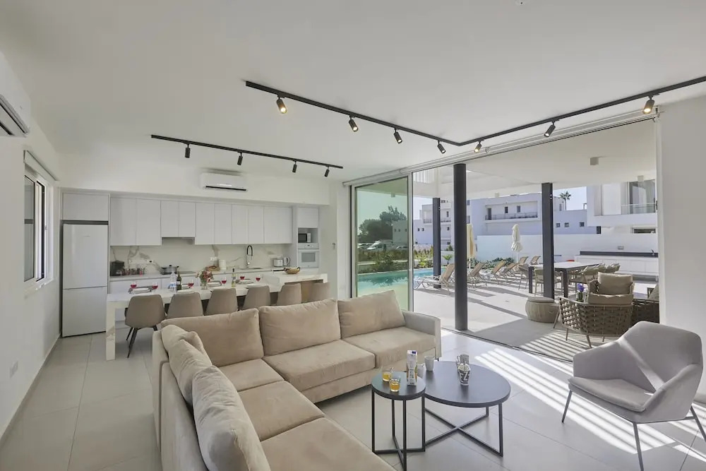 New 5 Bedroom Villa With Pool in the Center of Ayia Napa l Kube Villa 4