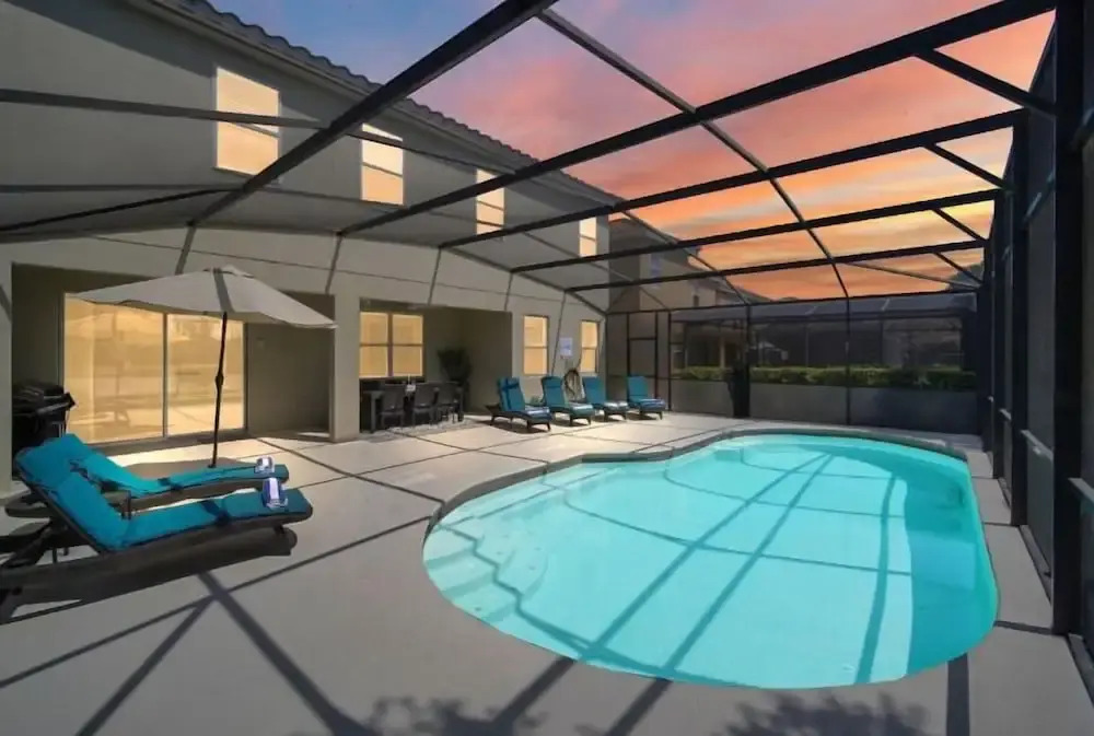 Stunner 6Br W/ South Pool, Lake View & Near Golf