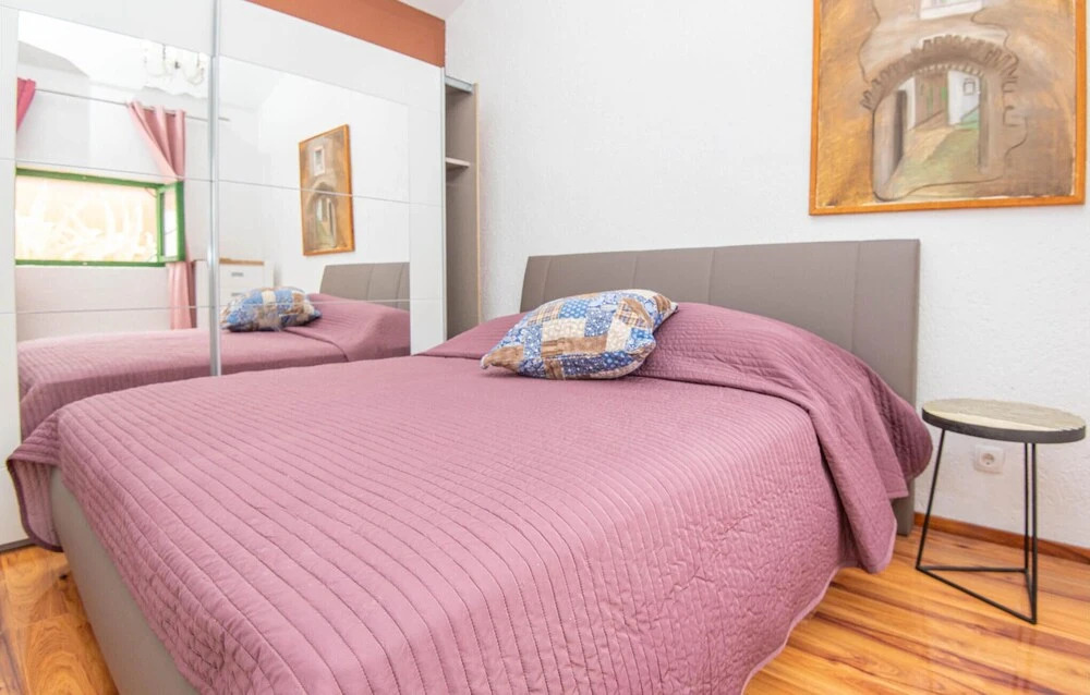 Awesome Home in Jezera with Hot Tub, WiFi & 1 Bedrooms