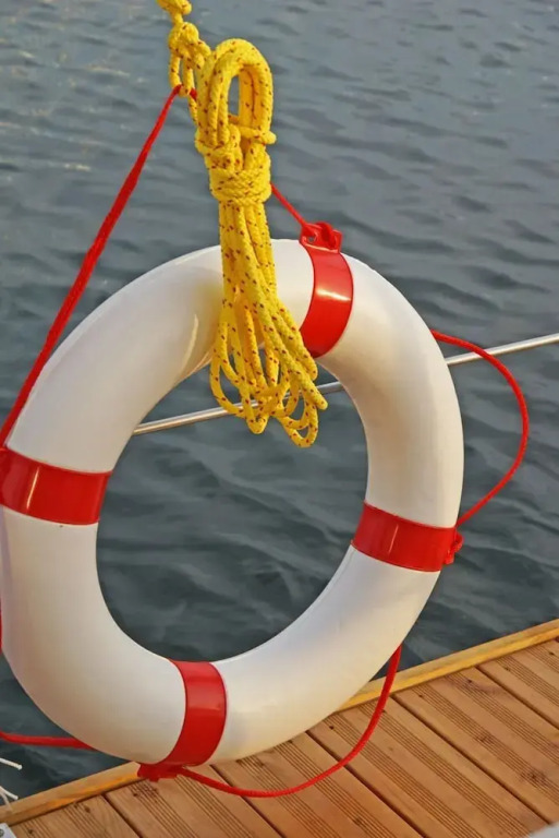 Hausboot in Laboe an der Kieler Foerde