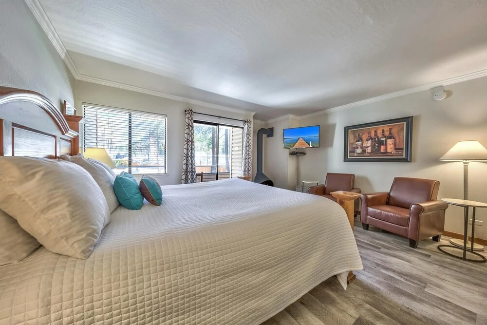 Updated Studio Right Off Lake Tahoe Studio Bedroom Condo by RedAwning