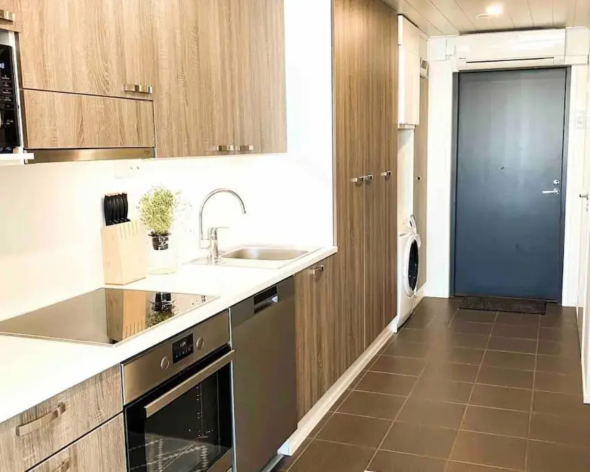 Aurinkoranta Apartment merinäköala - sauna