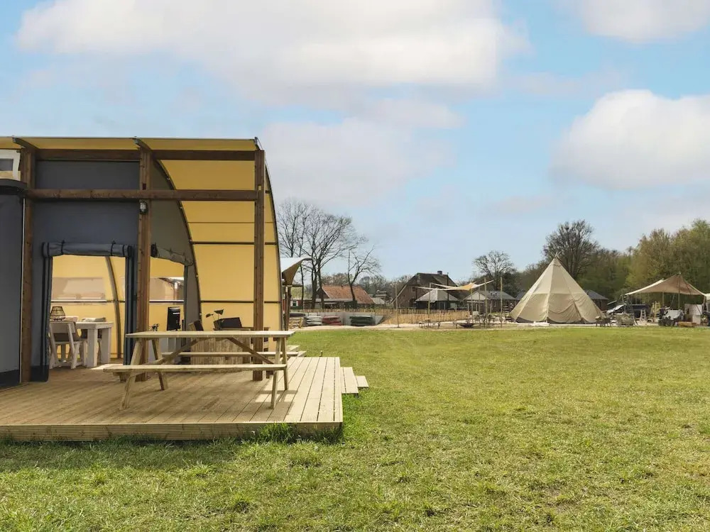 Glamping Tent in Netherlands With Pop-up Charm