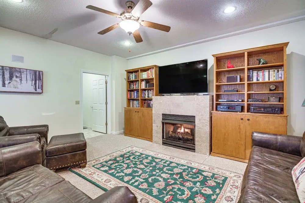 Resort Home on Mountain Golf Course w/ Deck & View