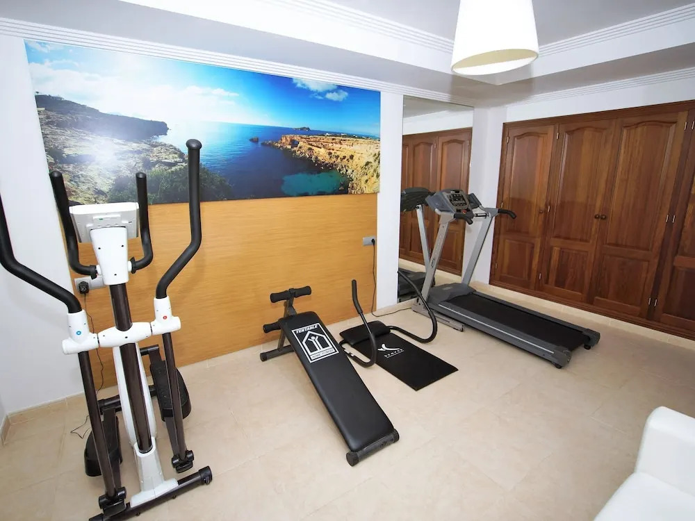 Spacious modern villa, with beautiful waterfall in Talamanca near Ibiza town!