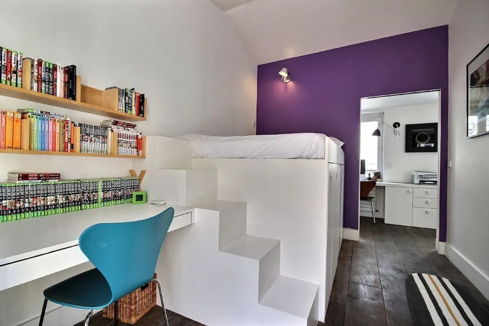 502254 - Spacious duplex apartment for 12 people near Les Halles