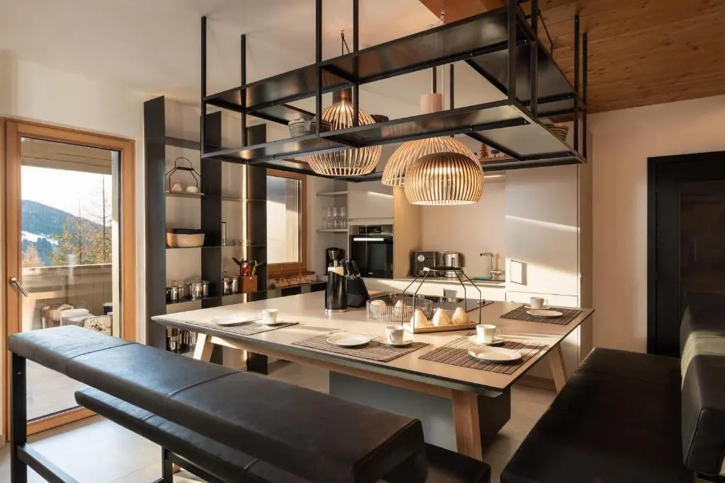 Designferienhaus Luxus Bergchalet XXL Ski In-Out Snow Space Wagrain Flachau