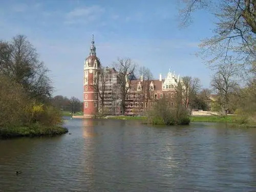 Am Schloßbrunnen Bad Muskau
