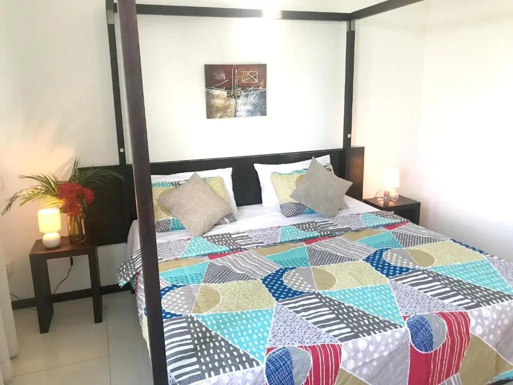 One bedroom appartement with shared pool and wifi at Pereybere 1 km away from the beach