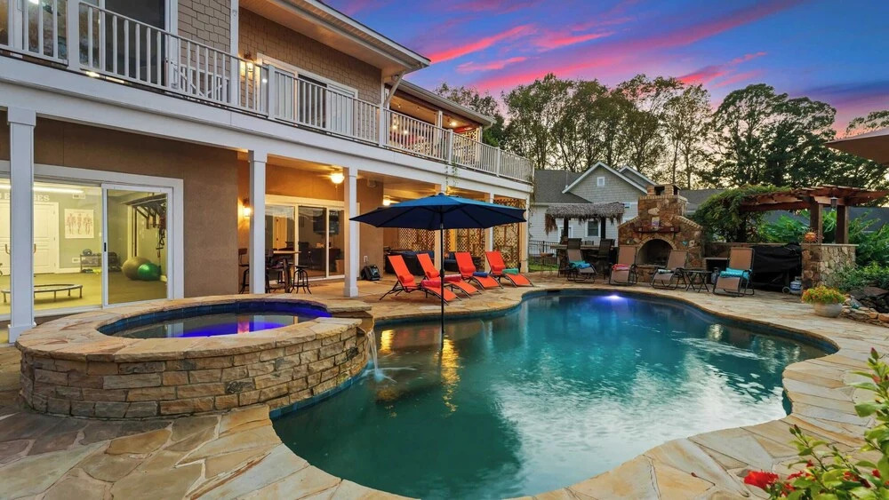 Lake Norman Retreat w/ Pool, Hot Tub & Private Dock Lake Life Cove by Avantstay