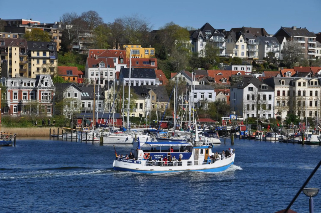 Hafenblick vom Kapitänshaus