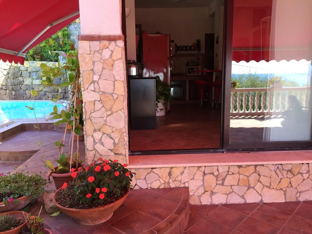 Apartment With 2 Bedrooms in Villammare, With Wonderful sea View, Shared Pool and Enclosed Garden Near the Beach