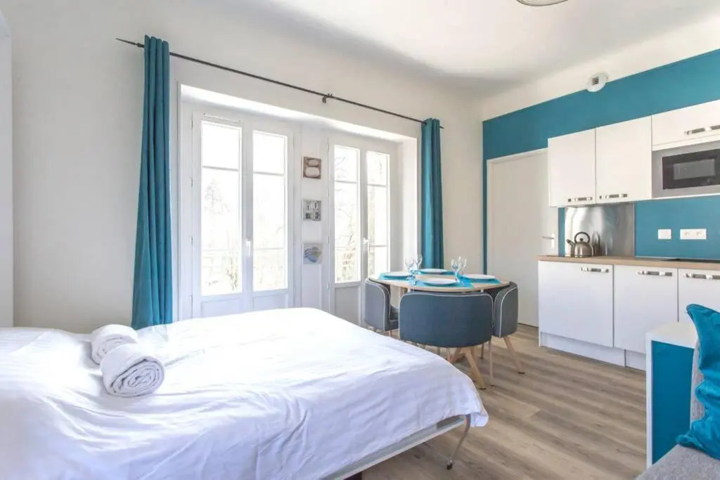 Zen Studio Les Thermes - Challes Centre - Parking