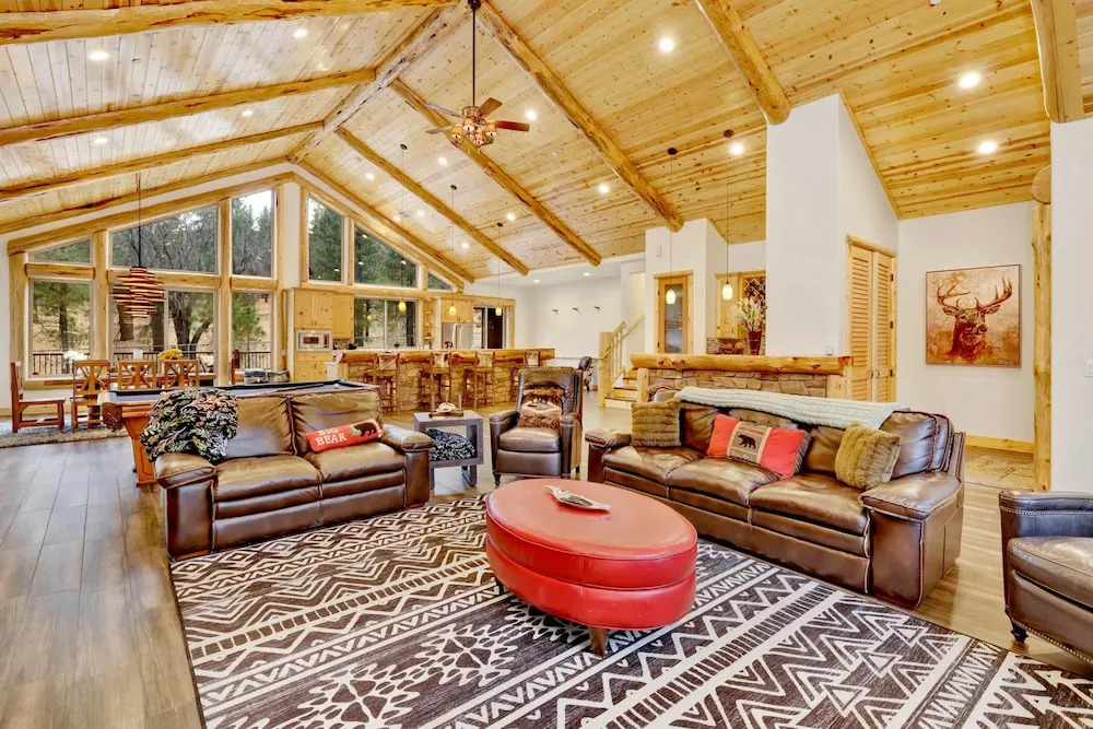 Heavenly Log Home-1750 by Big Bear Vacations