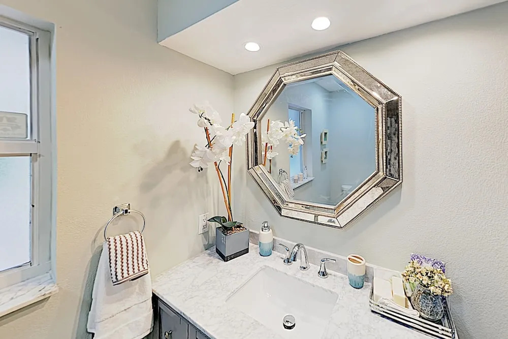New Listing! Luxe Getaway W/ Sunroom, Near Beach 3 Bedroom Home