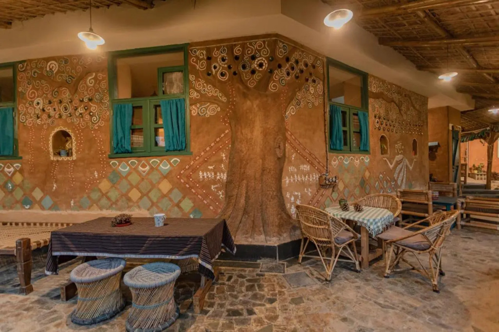 SaffronStays Kaivalya - pet-friendly sustainable mudhouse