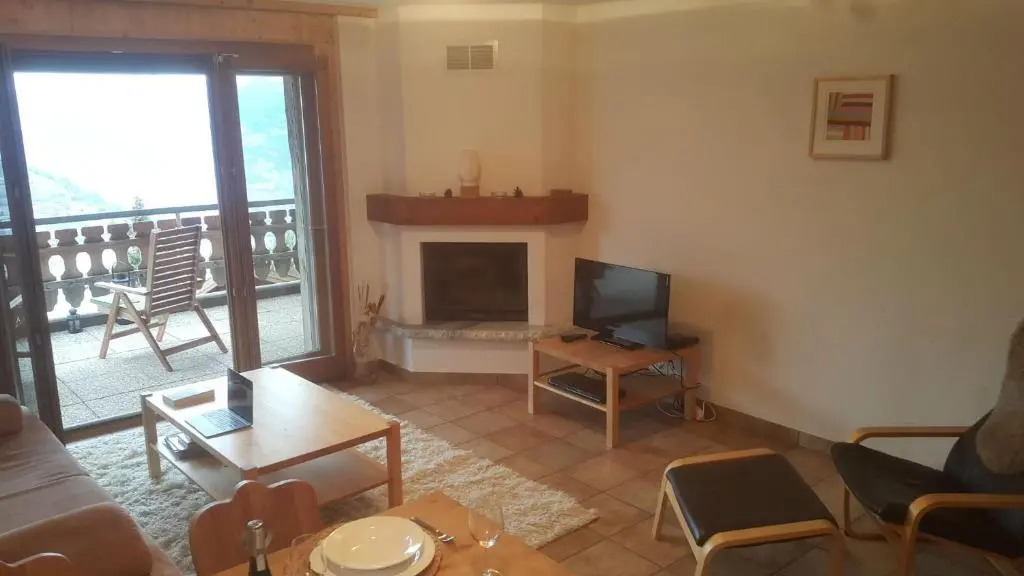 Appartement de 2.5 pièces avec vue imprenable - Veysonnaz
