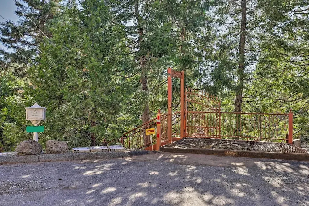 Deck w/ Forest Views: Quiet Twain Harte Cabin