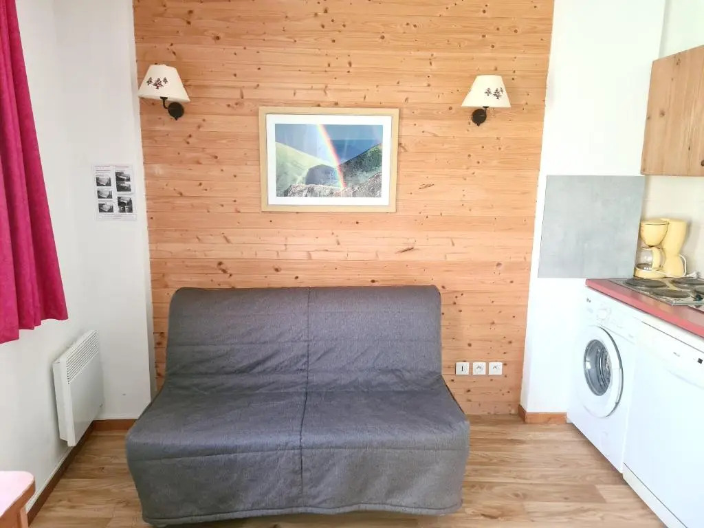 Appartement de 2 chambres a Chamrousse a 150 m des pistes avec terrasse et wifi