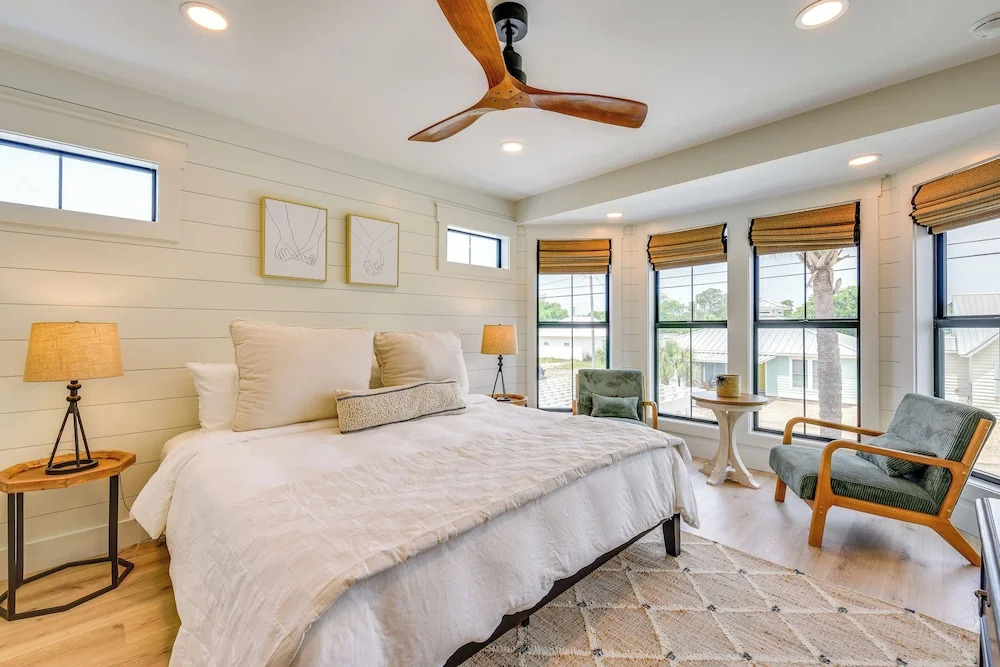 Designer Home Near 30a: Heated Pool, Walk to Beach