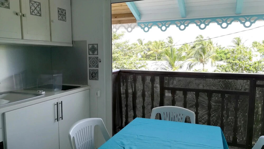 Apartment With one Bedroom in le Moule, With Balcony and Wifi - 30 m F