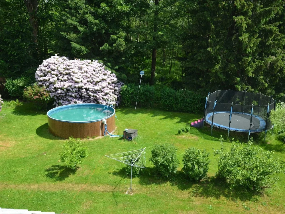 Forest Escape With Garden