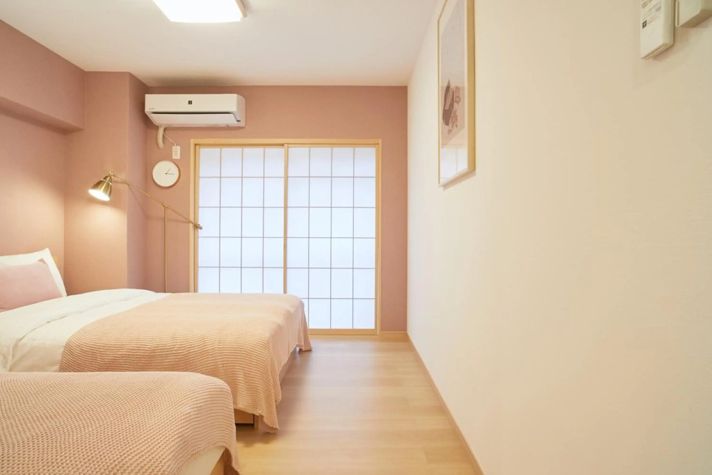 Designer's Apartment 2 bedrooms Shin-Okubo Sta（3）min　和風