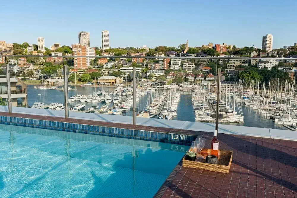 Elizabeth Bay Home With a View Rooftop Pool