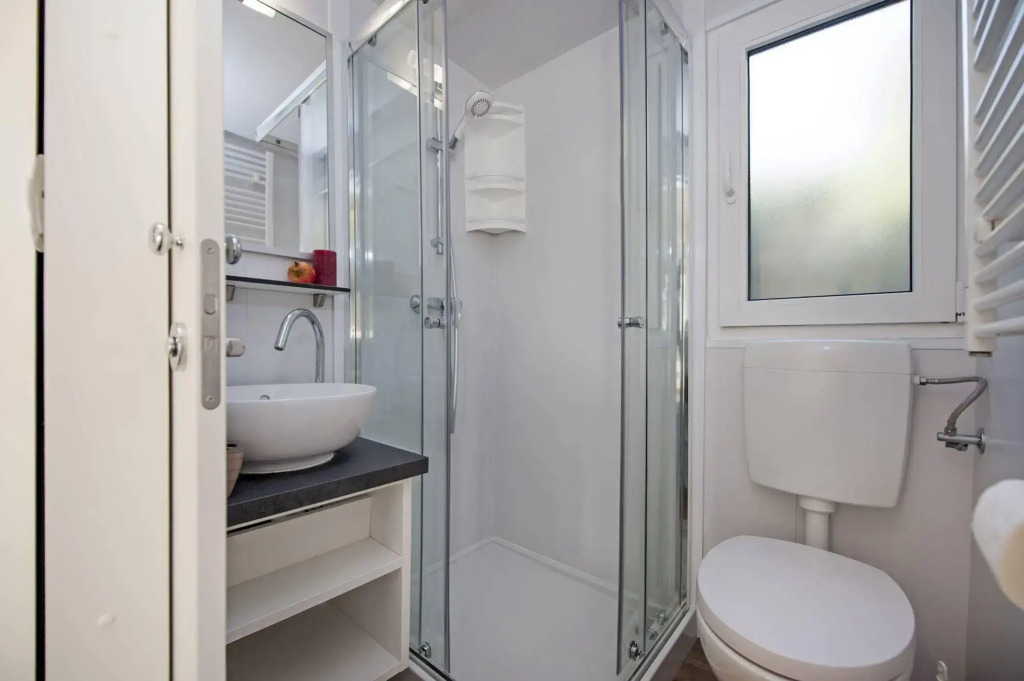 Aqua Camp Mobile Homes in Camping Porton Biondi
