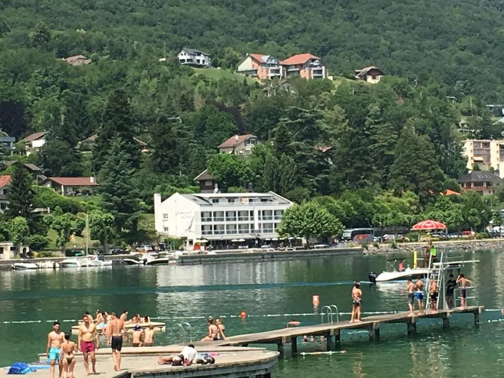 Vue sublime sur le lac du Bourget