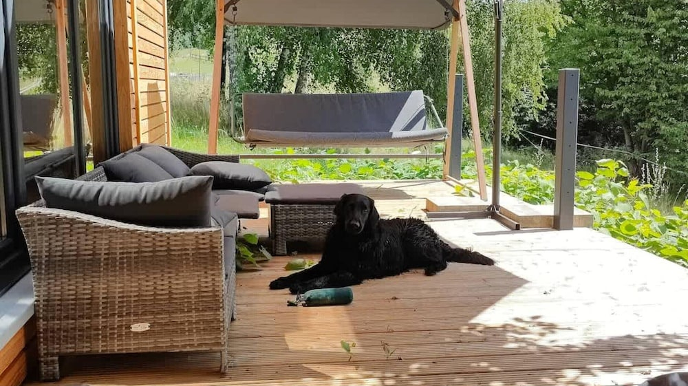 Tiny House an Zwei Naturteichen - Ruhe, Kamin & Terrasse Nahe Dresden - Best Price!