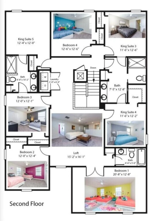 Disney House-19 Guests!+pool+free Resort!- 9036hs 9 Bedroom Villa