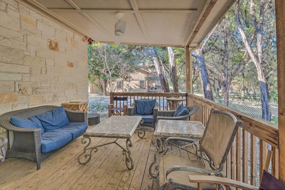 Covered Deck & 2-story Dock: Lake Travis Home!