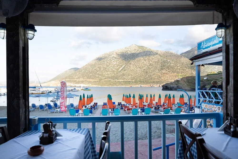 Double Studio with Sea and Mountain View in Akrogiali Luxury Aparthotel