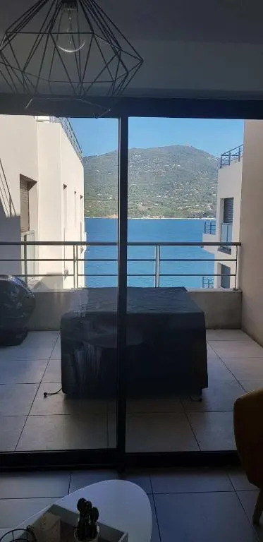 appartement T3 terrasse vue mer pieds dans l eau