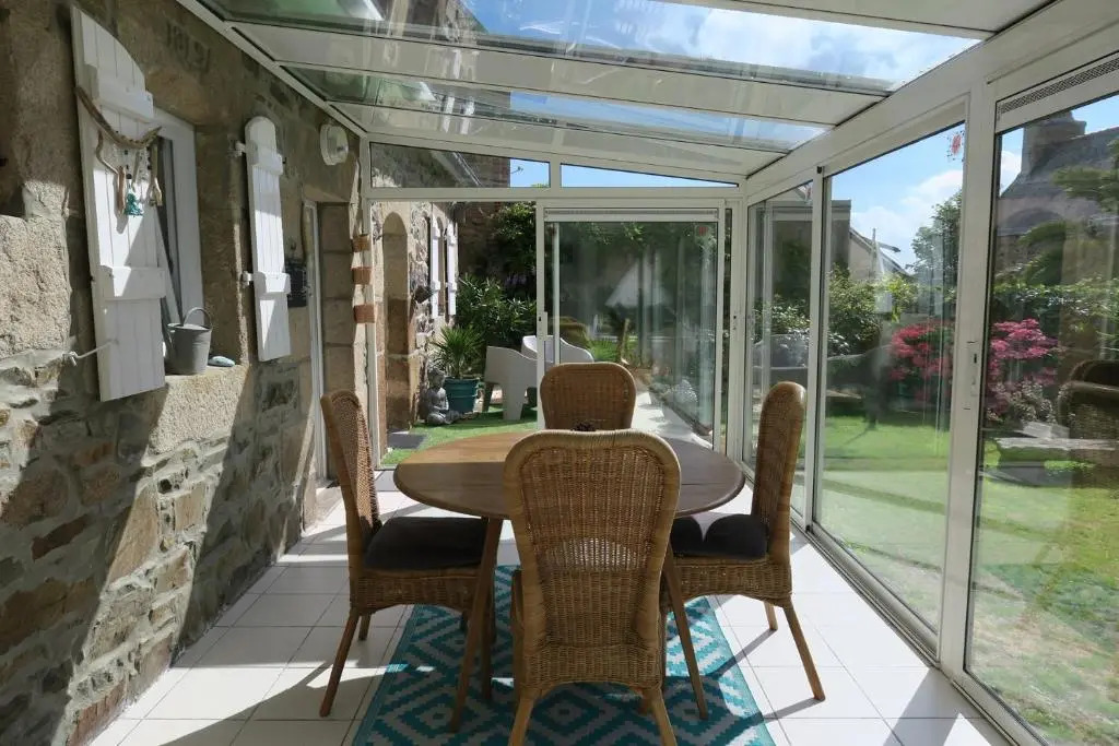 Maison de charme avec jardin clos, terrasse à PERROS-GUIREC - Ref 868