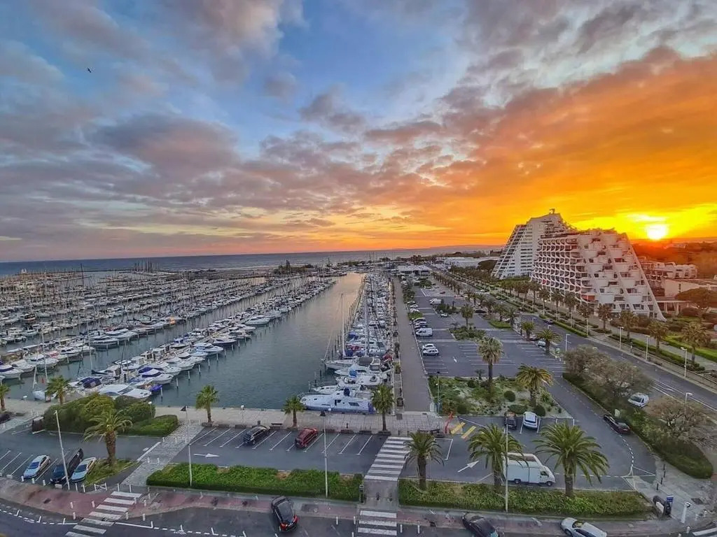 LENA STUDIO1-50M PLAGE-PORT-CENTRE VILLE-WIFI- La Grande Motte