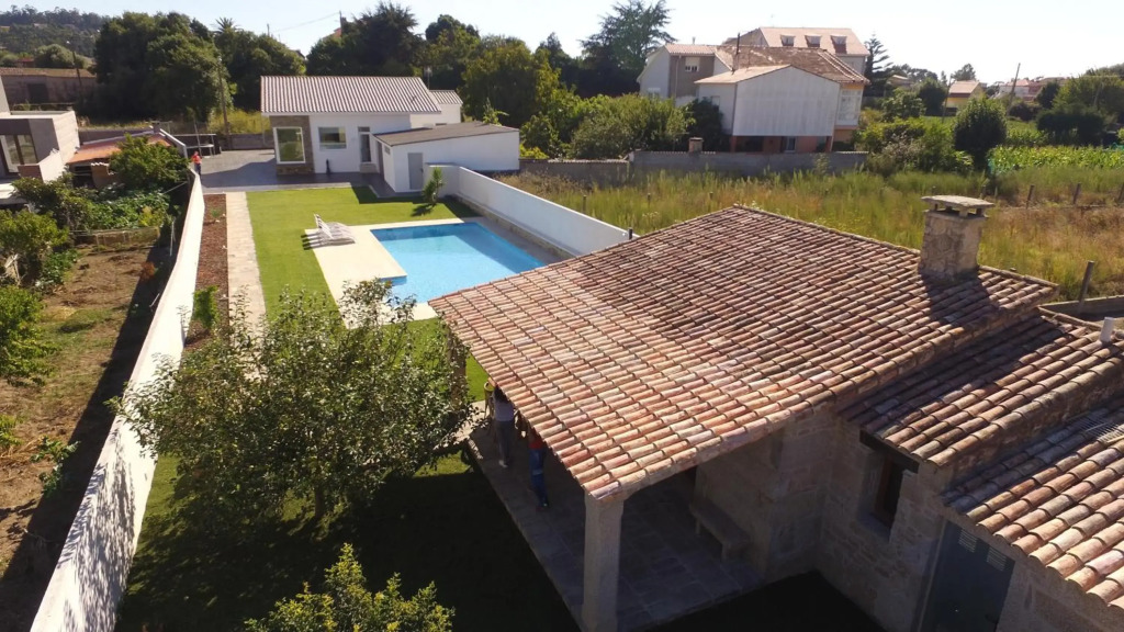 Casa rural con piscina Viña de Millan